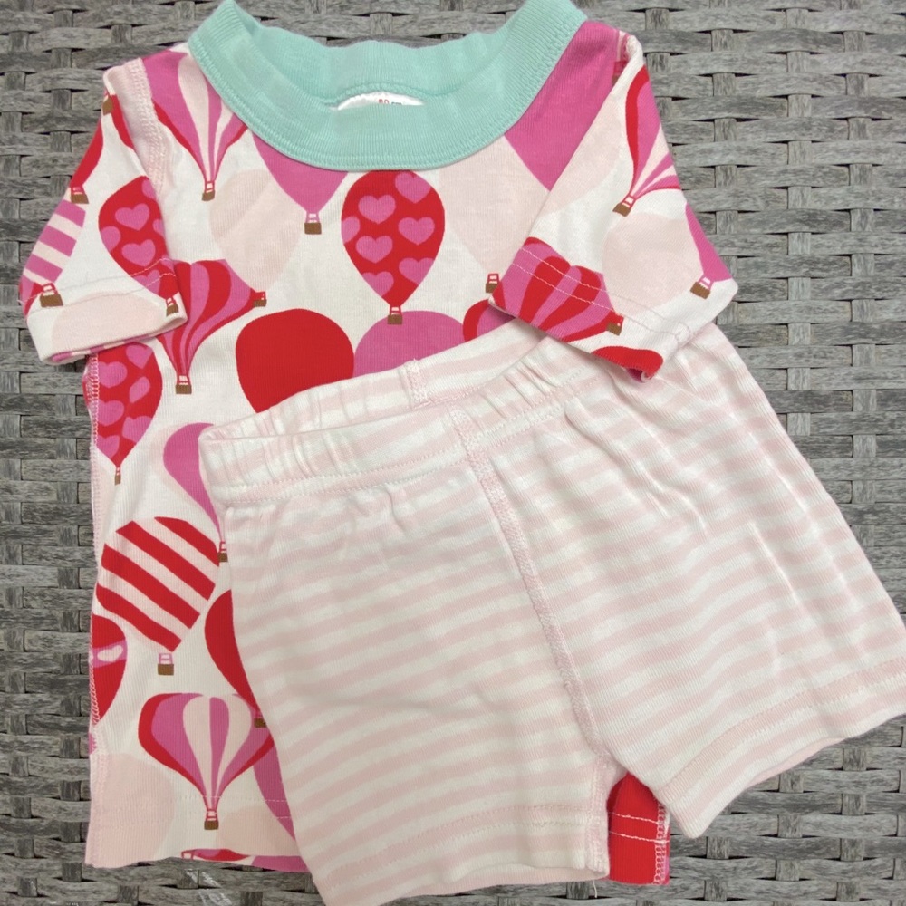 Girls short pajama set